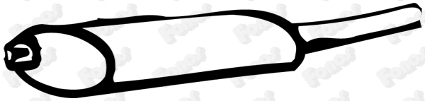 Rear Muffler (631133)