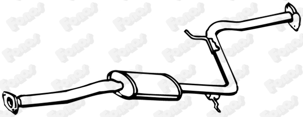 Centre Muffler (620453)