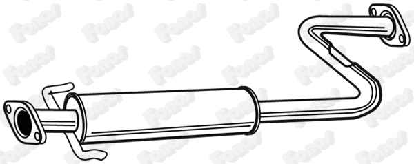 Centre Muffler (615325)