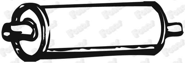 Rear Muffler (06591)