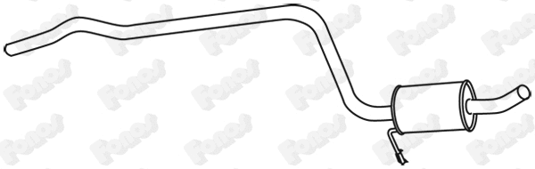 Centre Muffler (619410)