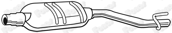 Centre Muffler (618150)
