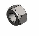 Nut, exhaust manifold