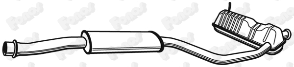 Centre Muffler (613212)