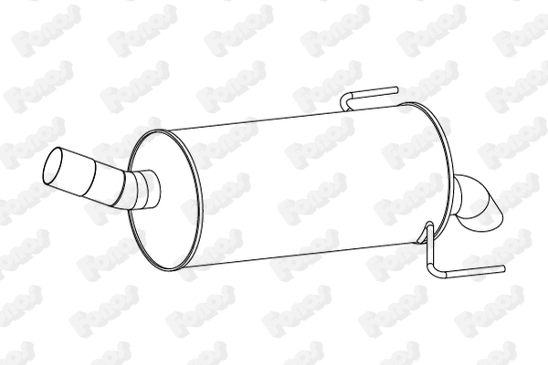 Rear Muffler (24317)