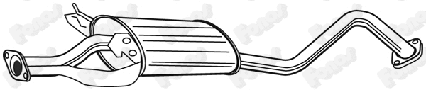 Centre Muffler (620776)