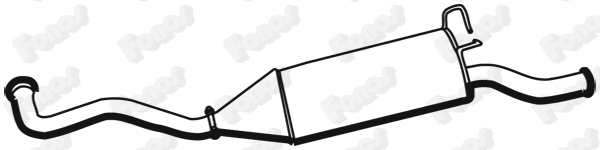 Rear Muffler (611317)