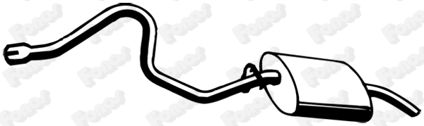 Rear Muffler (615479)