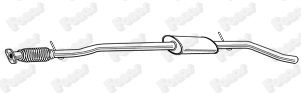 Centre Muffler (610580)