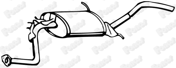 Rear Muffler (620080)