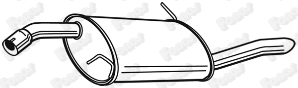 Rear Muffler (24112)