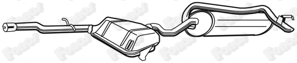 Rear Muffler (610781)