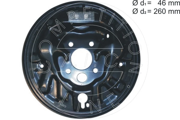 Cover Sheet, brake drum (56434)