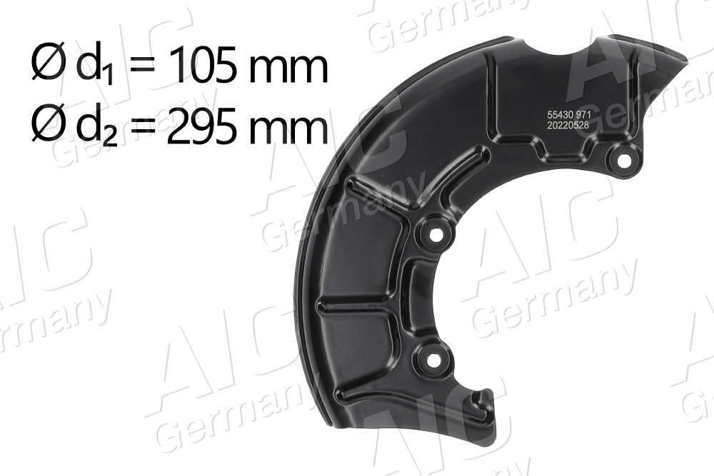 Splash Guard, brake disc (55430)
