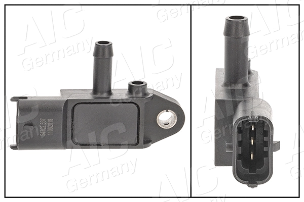 Sensor, exhaust pressure