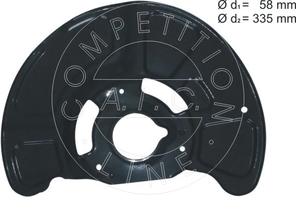 Splash Guard, brake disc (55197)