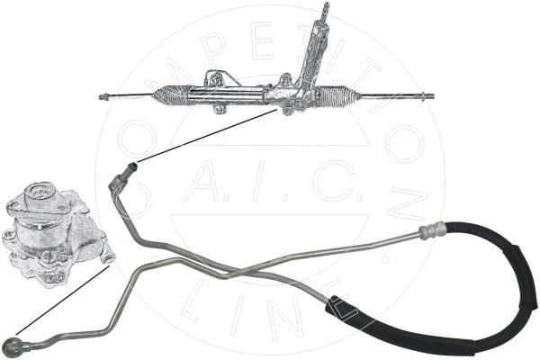 Hydraulic Hose, steering (54947)
