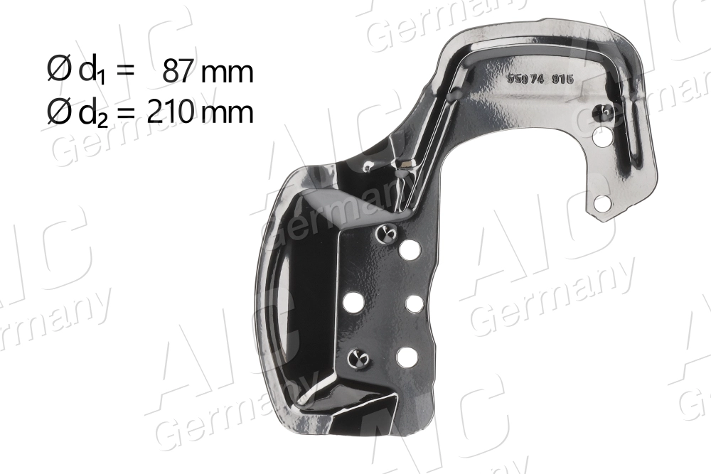 Splash Guard, brake disc (55974)