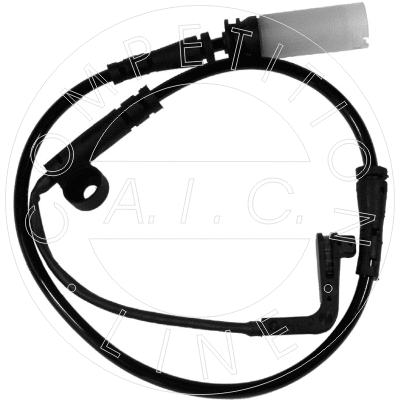 Warning Contact, brake pad wear (53940)