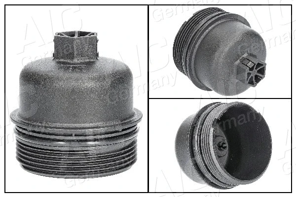 Cap, oil filter housing
