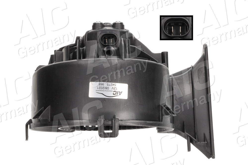 Electric Motor, interior blower