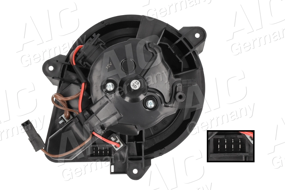 Electric Motor, interior blower