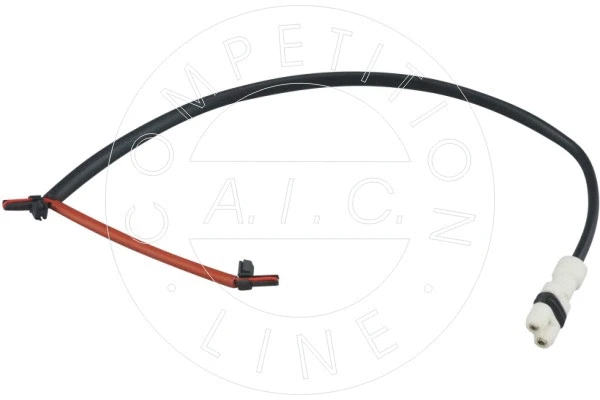 Warning Contact, brake pad wear