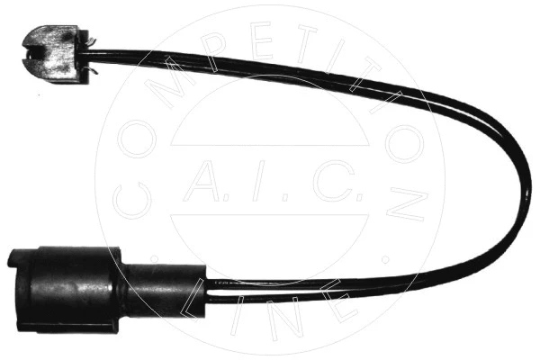 Warning Contact, brake pad wear (52259)