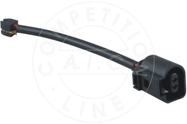 Warning Contact, brake pad wear