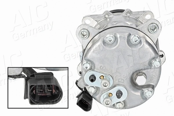 Compressor, air conditioning