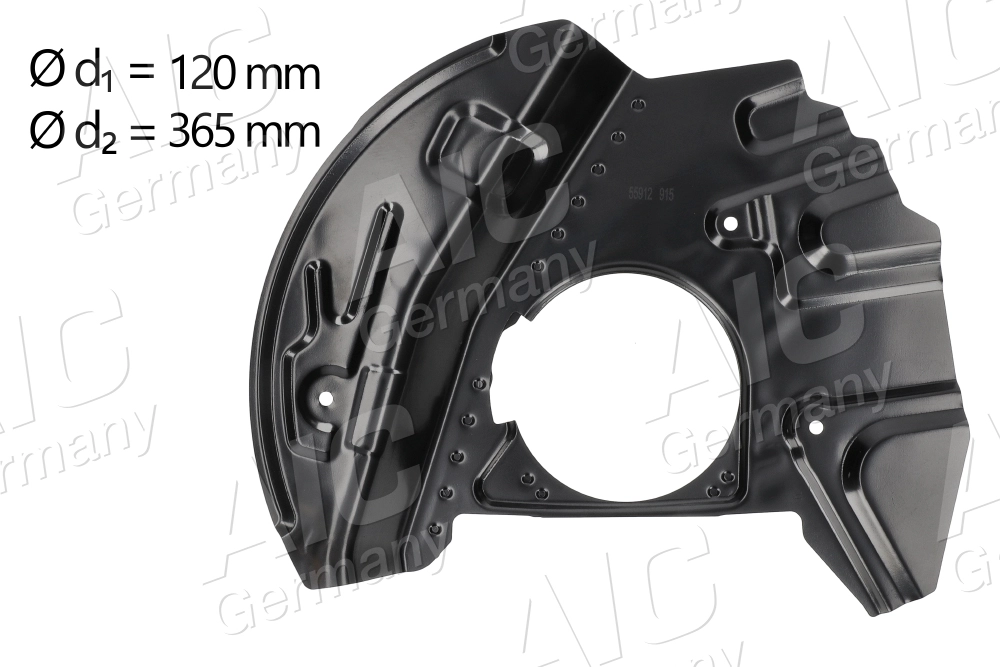 Splash Guard, brake disc (55912)