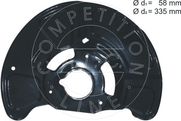 Splash Guard, brake disc (55196)
