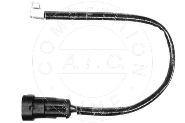 Warning Contact, brake pad wear (52286)