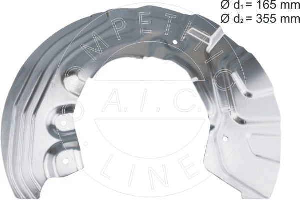 Splash Guard, brake disc (58196)