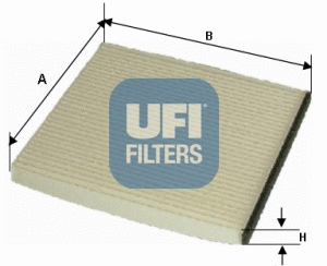 Filter, cabin air (53.053.00)