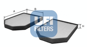Filter, cabin air (53.009.00)