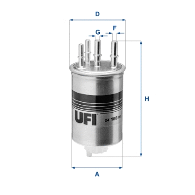 Fuel Filter (24.188.00)