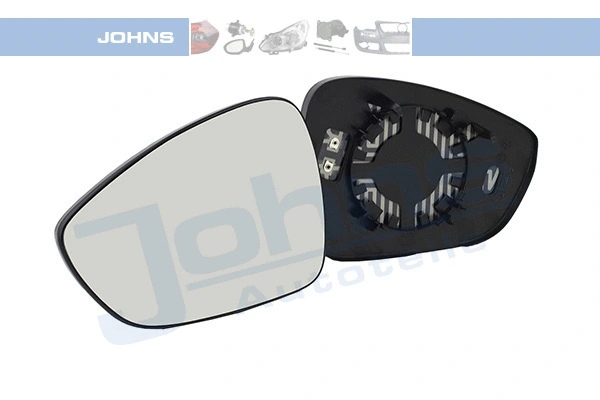 Mirror Glass, exterior mirror (23 18 37-81)