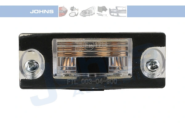 Licence Plate Light (13 09 87-96)