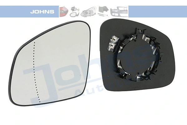 Mirror Glass, exterior mirror (48 05 37-81)