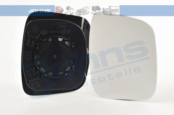 Mirror Glass, exterior mirror (30 65 38-80)
