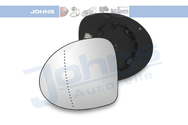 Mirror Glass, exterior mirror (60 04 37-81)