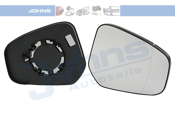 Mirror Glass, exterior mirror (33 41 38-80)