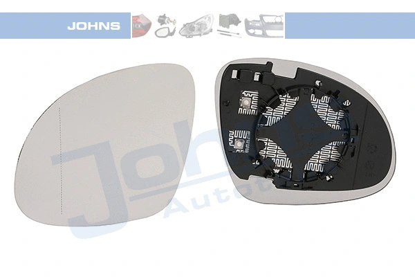 Mirror Glass, exterior mirror (95 91 37-81)