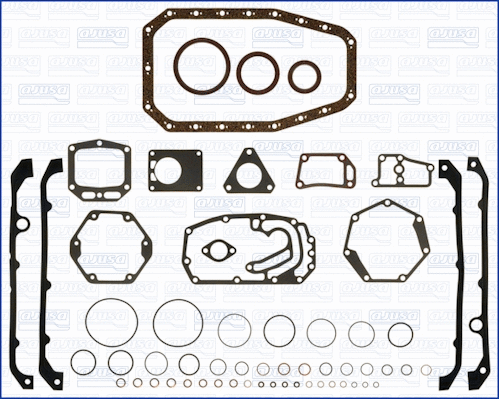 Gasket Kit, crankcase (54090500)