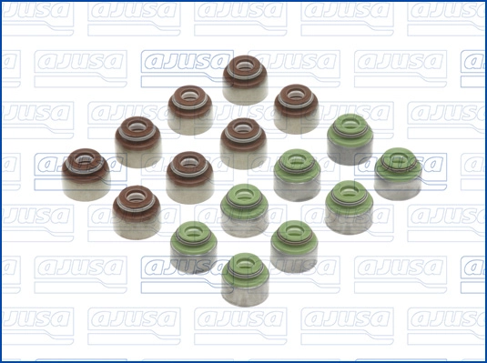 Seal Set, valve stem