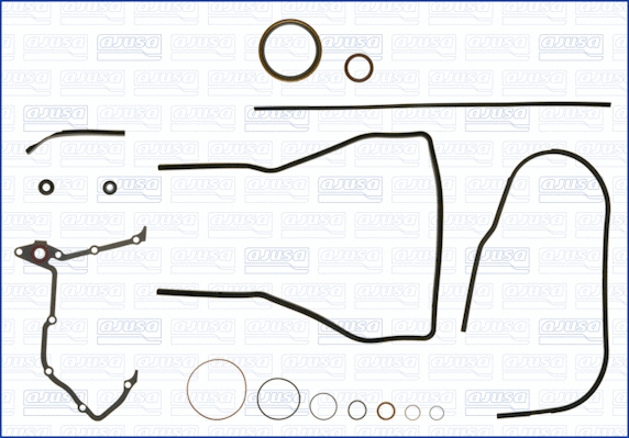 Gasket Kit, crankcase (54076900)