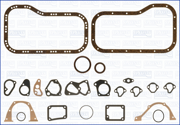Gasket Kit, crankcase (54016400)