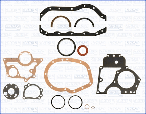 Gasket Kit, crankcase (54031700)