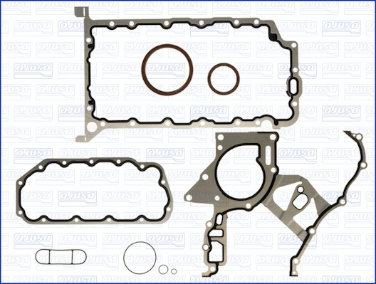 Gasket Kit, crankcase (54098400)